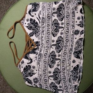 Flowy spaghetti strap!